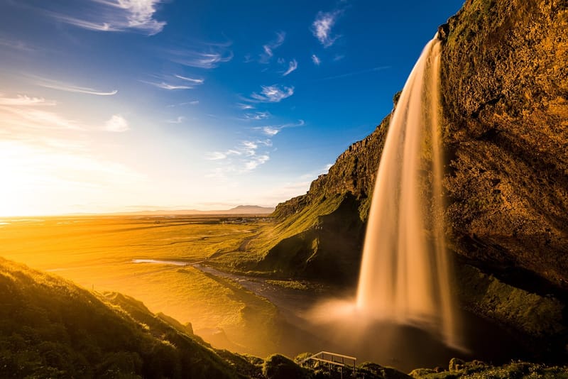 Iceland Waterfall